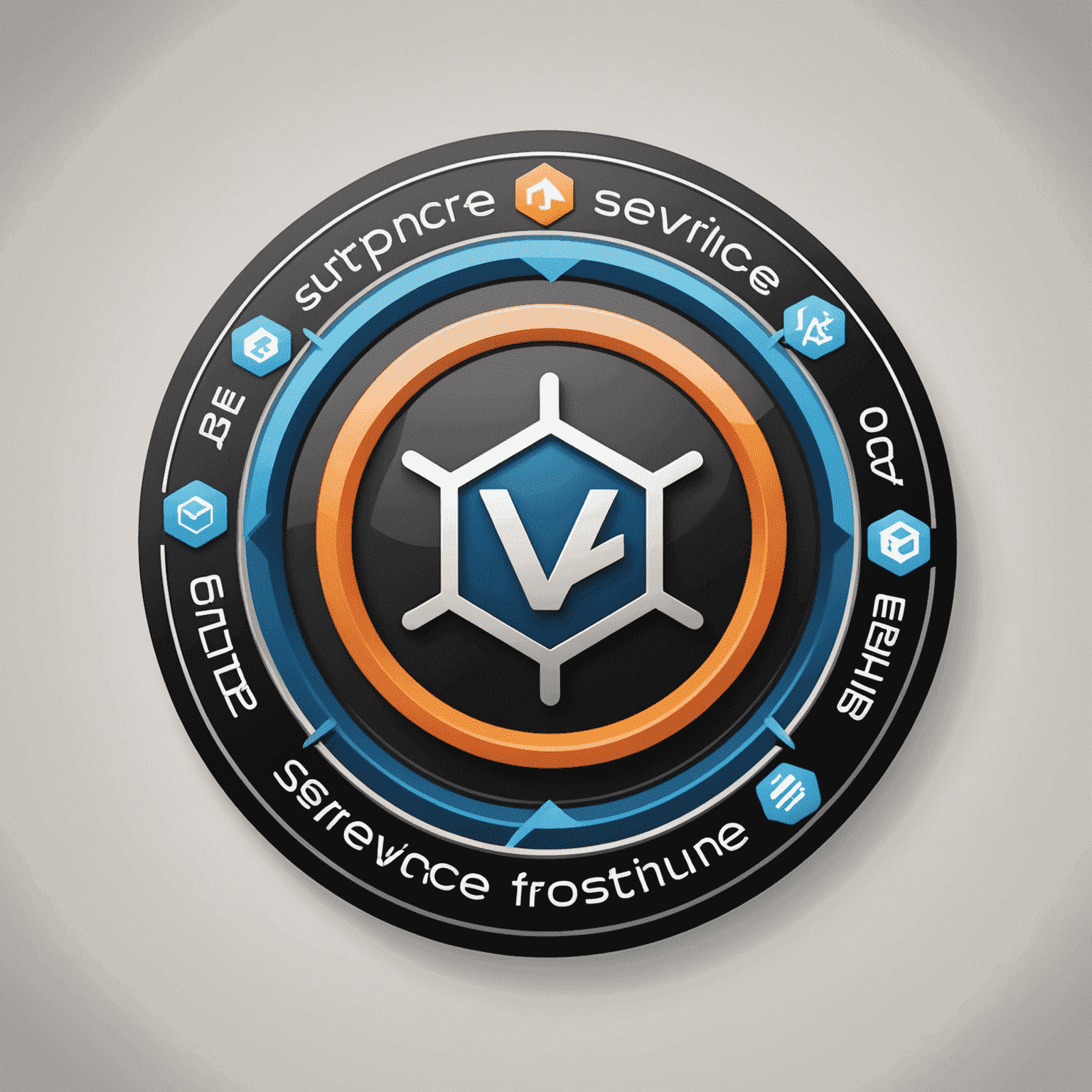 V-Repo Store Service & Consulting logo featuring virtualization symbols